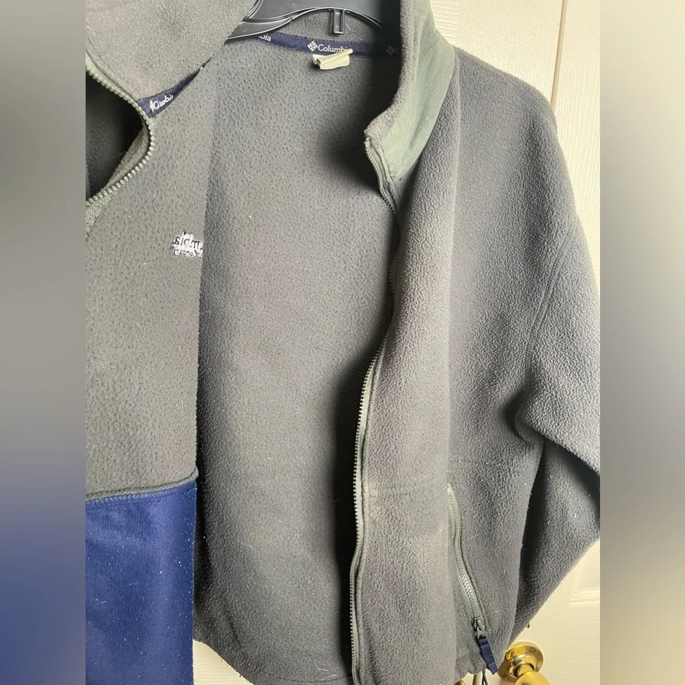 Columbia Sportswear Mens Fleece Jacket Full Zip Long Sleeve Green Size Medium - Picture 9 of 9